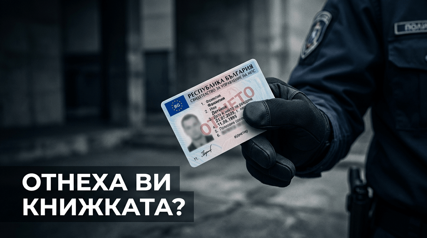 Отнемане на СУМПС при служебно прекратена регистрация — Пътна полиция